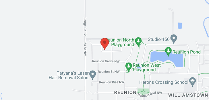 map of 2153 REUNION SQ NW